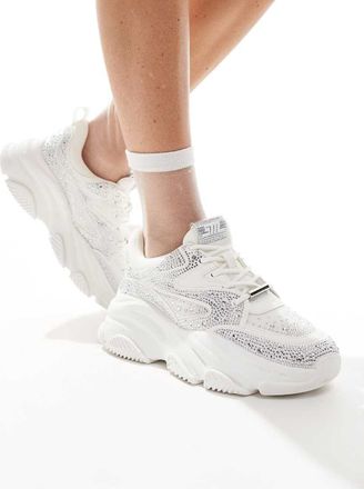 Scarpe bianche steve madden top