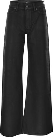 7 For All Mankind Lotta Schlagjeans mit hoher Taille