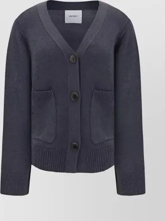 Lisa Yang v-neck cardigan with front pockets