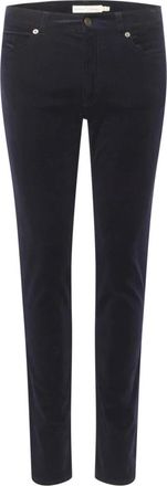 Inwear Jeans, Dames, Blauw, W30, Katoen, Donkerblauwe Corduroy Slim Fit Jeans