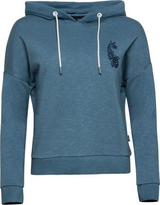 Chillaz Stelvio Alpaca Floral Hoodie f&uuml;r Damen | blau