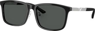 Emporio Armani EA 4241D 501787 57mm Unisex Square Sunglasses