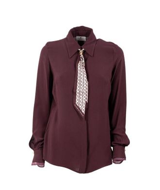 Elisabetta Franchi Shirt mit Schal