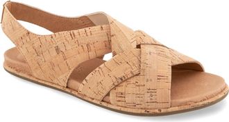 Gentle Souls Laken Slingback Sandal in Natural Cork at Nordstrom, Size 7.5