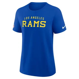 Nike Los Angeles Rams Alt Pack Nike Womens NFL T-Shirt in Blue | 01K94EVQ9X-9RN