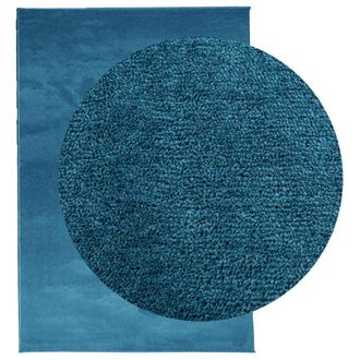 Berkfield Home Rug OVIEDO Short Pile Turquoise 160x230 cm | Size: Medium