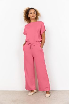 Soyaconcept Jogger Pants SOYACONCEPT SC-BANU 33, Damen, Gr. XXL, N-Gr, rapture rose, Sweatware, Obermaterial: 48% Modal, 48% Polyester, 4% Elasthan, unifarben, ge