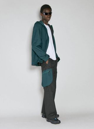 (di)vision Cargo Broek met Contrastzak - Heren - Sweatpants - Zwart - XL - Katoen - Broeken