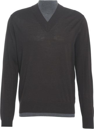 Paolo Pecora V-Neck Knit Sweater