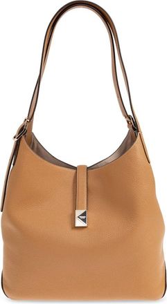 Kate Spade New York Shoulder Bags, female, Beige, Size: ONE SIZE Deco Large Shoulder Bag