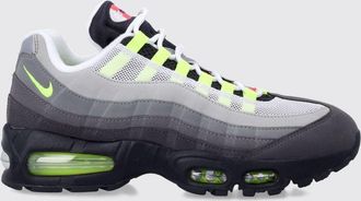 Nike Sneakers Air Max 95 Premium in pelle e mesh con logo Swoosh e righe multicolor