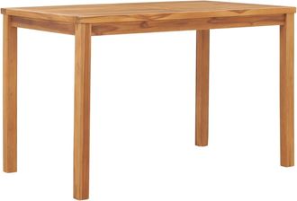 vidaXL Vidaxl - Tavolo Da Pranzo Per Giardino 120x70x77 Cm In Massello Di Teak