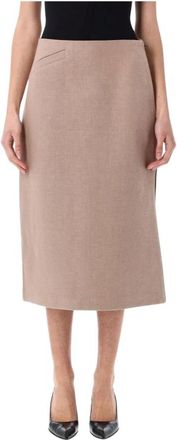 Fendi Mujer, Faldas, Rosa, Talla: XS