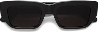 Retro Superfuture rectangle-frame sunglasses - Black