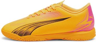 Puma Ultra Play IT 44.5 Sun Stream Black Sunset Glow Orange Pink Football Boots, Sun Stream Black Sunset Glow Orange Pink, 10 UK