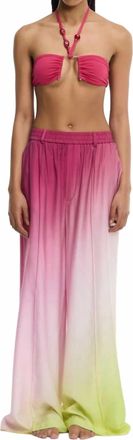 Significant Other Bennet Wide-Leg Pant In Citrus Dusk