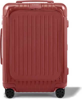 Rimowa Essential Sleeve Cabin Suitcase in Rosewood Pink - - 55x39x23