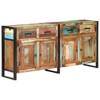 vidaXL Vidaxl - Aparador De Madera Maciza Reciclada 172x35x80 Cm