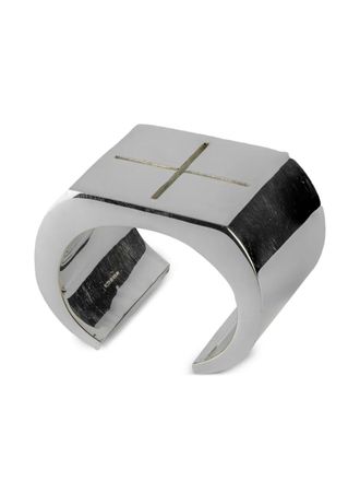 Parts Of Four silver-plated Crescent Plane cuff bracelet