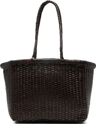 Dragon Diffusion Small Braided-handle Tote Bag