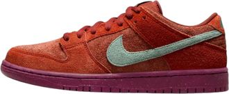 Nike Nike Mens Dunk Low Retro Shoes, Mystic Red/Emerald Rise-rugged Orange-rosewood-mystic Red, 6.5