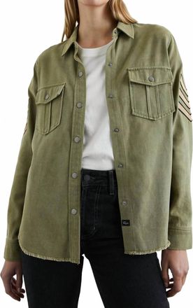 Rails Loren Shirt Jacket In Canteen