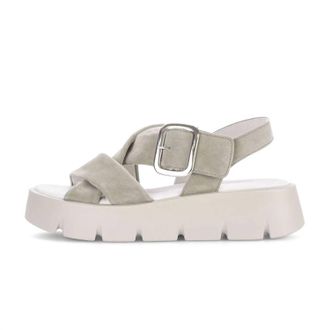 Gabor Womens 84.752.11 Platform Sandal In Dust