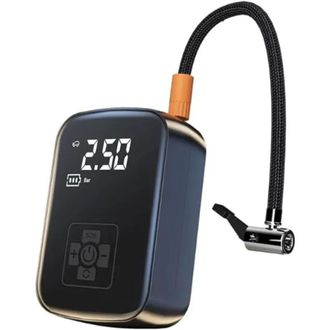 OEM Bomba De Aire Inal&aacute;mbrica Para Coches, Compresor De Aire, Control De Presi&oacute;n De Neum&aacute;ticos, Para Bicicletas Y Motocicletas -crezuo
