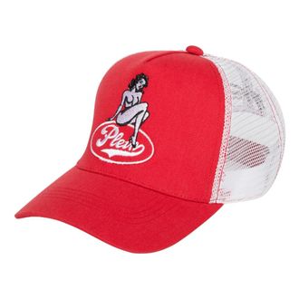 Philipp Plein Baseball Cap - Heren - Petten - Rood - ONE Size - Katoen - Accessoires