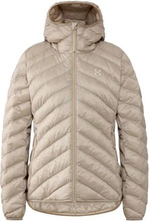 Hagl&ouml;fs S&auml;rna Mimic II Hood Kunstfaserjacke f&uuml;r Damen | beige
