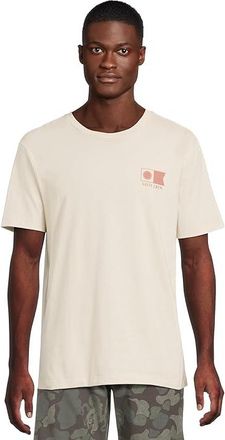 Salty Crew Flagship Shortsleeve T-Shirts Mens T Shirt Bone : MD, Cotton