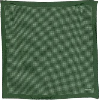 Tom Ford Pochet met stippen - Groen