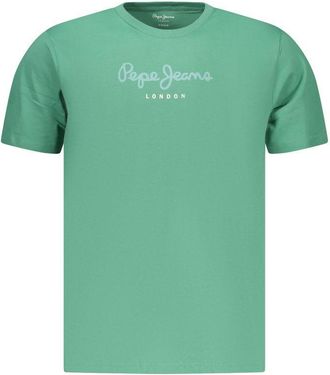 Pepe Jeans London Verde Katoenen Heren T-shirt