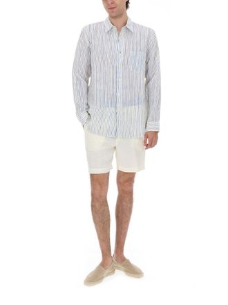 120% Lino 100% Linen Shirt - Multicolor