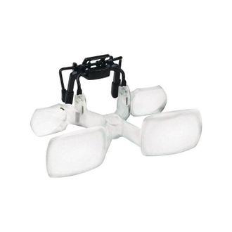 Eschenbach Porzellan Group Clip Max Dyail, Aumento : 2x, Distancia De La Pupila 62-70 Mm, Distancia De Trabajo A Partir Del Ojo 400 Mm