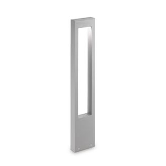 Netlighting Vega 1 Light Outdoor Bollard Grey IP44 G9