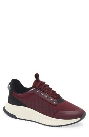 BOSS Evo Runn Sneaker in Burgundy at Nordstrom Rack, Size 12Us / 11Uk