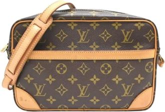 Louis Vuitton Pre-owned Cross Body Bags, female, Brown, Size: ONE SIZE Pre-owned Trocadero Shoulder Bag
