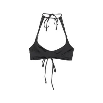Frankies Bikinis Halter Two-Piece Bikini - Black