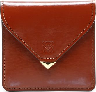 Loewe Brown Coin Purse/Coin Case (Pre-Owned)