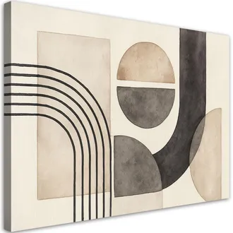 Artgeist Quadro Su Tela, Forme Geometriche Acquerello - 60x40