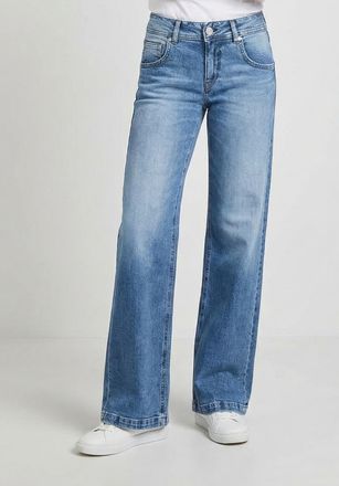 Herrlicher Straight-Jeans HERRLICHER Edna Denim, Damen, Gr. 26, L&auml;nge 30, light blau, Denim/Jeans, Obermaterial: 99% Baumwolle, 1% Elasthan, straight fit lang, J