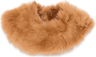 Séfr Sciarpa Latika in shearling - Marrone