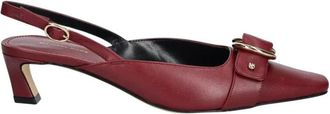 Michael Kors Schoenen, Dames, Rood, 39 EU, Leer, Jaden Pump