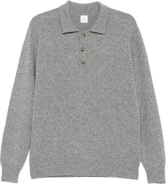 Eleventy Polo mélange - Grigio