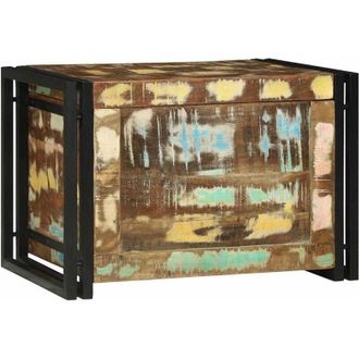 vidaXL Caja De Almacenamiento 60 X 40 X 41 Cm Madera Reciclada Vidaxl