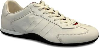 Gucci Shift Sneaker - Heren - Sneakers - Wit - 40 EU - Leer - Schoenen