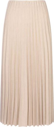 Agnona Midi Skirts - Dames - Midirokken - Bruin - M - Rokken