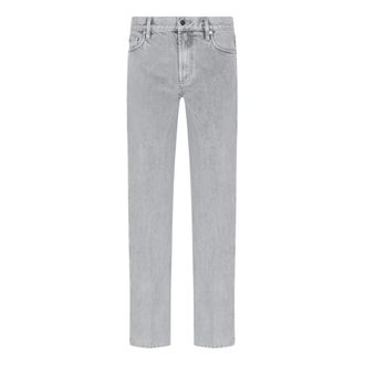 Emporio Armani unisex, Jeans, Grijs, Maat: W33 Katoen