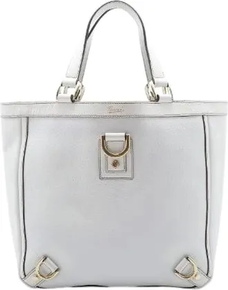 Gucci Pre-owned Handbags, female, White, Size: ONE SIZE Pre-owned Vintage Handbag